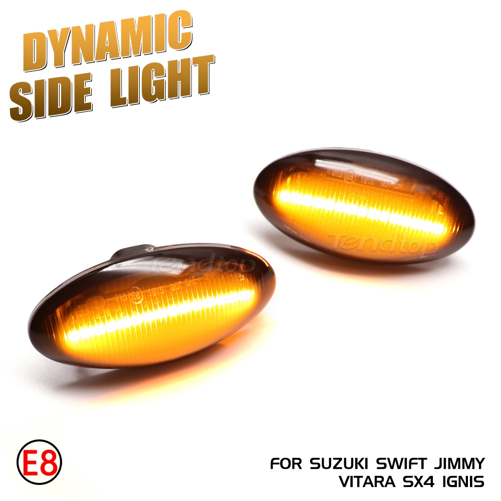 ไฟเลี้ยวไดนามิก LED สําหรับ Suzuki Swift Jimmy Vitara SX4 Alto Apv Arena Alto Grand Ignis