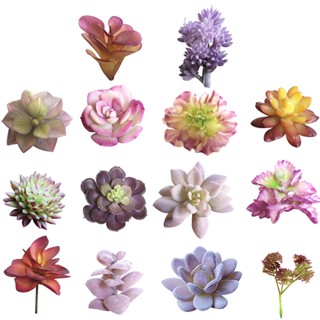 【AG】1Pc Artificial Flower Succulent Plant DIY Garden Office Home Party Desk Decor