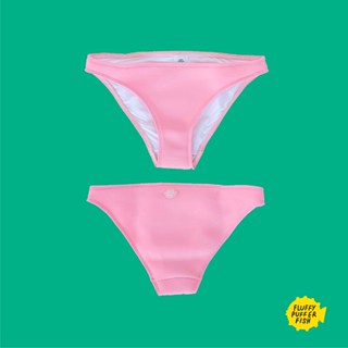 BABY PINK (BOTTOM) LOW-WAIST  SWIMWEAR