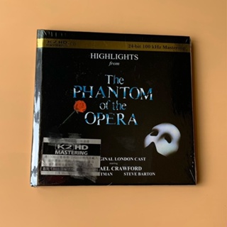 แผ่น CD เพลงซาวด์แทร็ก The Phantom The Phantom Of The Opera K2HD YM2 คลาสสิก