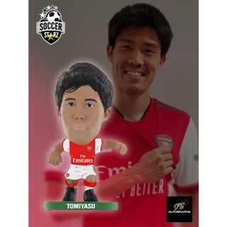 โมเดลนักฟุตบอล SoccerStarz ลิขสิทธิ์แท้จากสโมสร Arsenal | Takehiro Tomiyasu