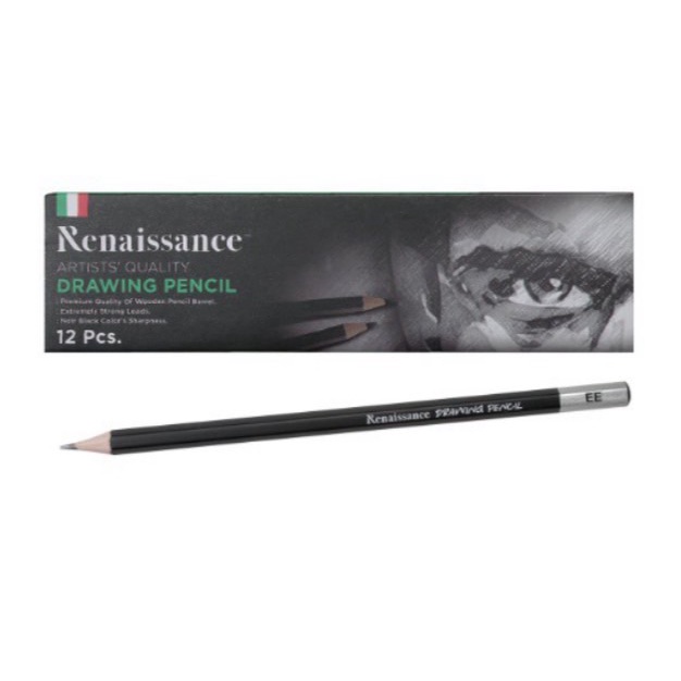 ดินสอ วาดเขียน EE / 2ฺB Renaissance (1กล่อง/12ด้าม)