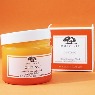 มาร์คหน้า ออริจิ้นส์ Origins Ginzing Glow Boosting Mask 75 ml.ฉลากไทยผลิต2565/02ใหม่ล่าสุด