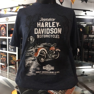 เสื้อยืด OLP ลิขสิทธิ์แท้ HARLEY-DAVIDSON OF UBON RATCHATHANI - FOREST