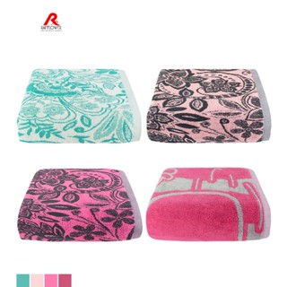 RAINFLOWER Towel Cotton ผ้าเช็ดตัว ขนาด 70x135 cm. นุ่ม ซับน้ำดี (MST93270)