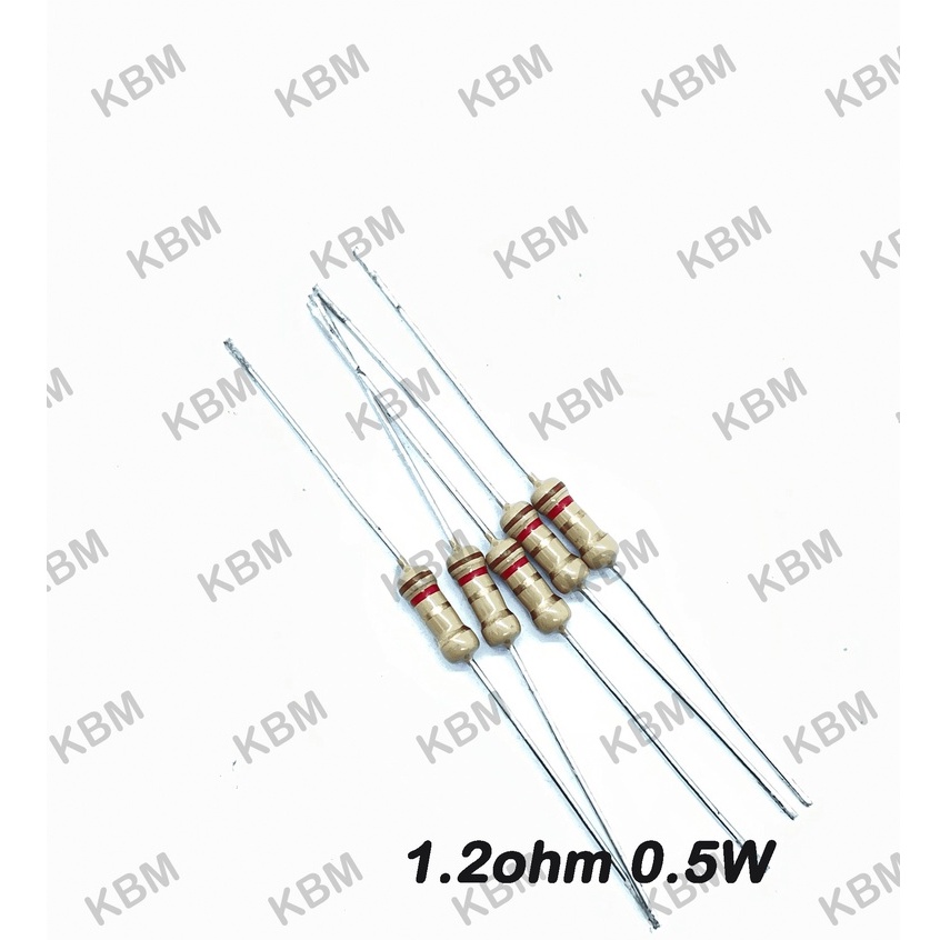 Resistor ตัวต้านทาน 1.2 Ohm 0.5W 1W 2W 5W  7W 10W