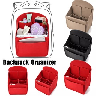 MARYA.SHOP Backpack Insert Storage Bags Travel Organizer Felt Bag Cosmetic Bag with Multi-Pocket