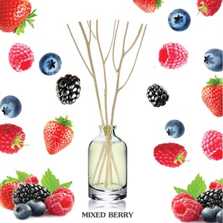 ก้านไม้หอมปรับอากาศขนาดมินิ 15ml MIXED BERRY มิ๊กซ์เบอร์รี่