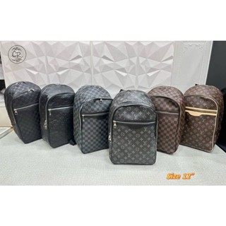 เช็คของก่อนสั่ง 12 นิ้ว กระเป๋าเป LV กระเป๋าเป้สะพายหลัง เป้ Louis Vuitton เป้ใบใหญ่