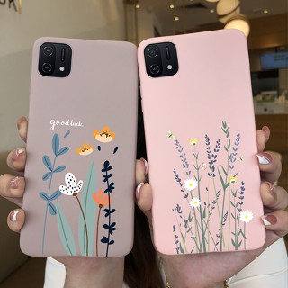 เคสโทรศัพท์มือถือ ซิลิโคนนิ่ม TPU ผิวด้าน กันกระแทก ลายไดโนเสาร์มอนสเตอร์ ดอกไม้น่ารัก แฟชั่น สําหรับ Oppo A16K A16E A 16 E K OppoA16K OppoA16E