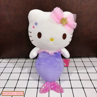 ตุ๊กตา Sanrio Mermaid แบบ Hello Kitty ขนาด 20 x 14 x 15 ซม.