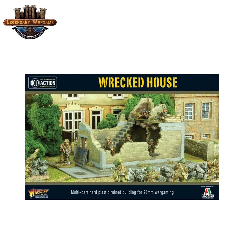 [พร้อมส่ง]Warload Game : WRECKED HOUSE โมเดลจำลอง