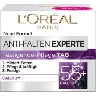L’oreal Paris Anti-Falten Experte stärkende Pflege ขนาด 50ml ครีมบำรุง วัย 55ปี แท้100%
