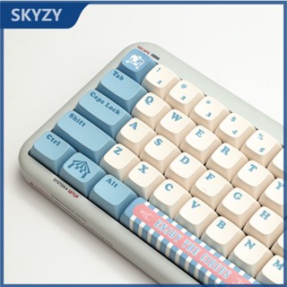 140 คีย์ Circus Keycaps XDA Profile อะนิเมะน่ารัก PBT Dye Sub แป้นพิมพ์เครื่องกล MAC Keycap