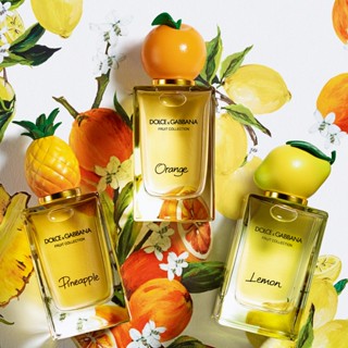 (มือ1) Dolce &amp; Gabbana Fruits Collection ใหม่ซีล ป้ายไทย D&amp;G Lemon, Orange, Pineapple