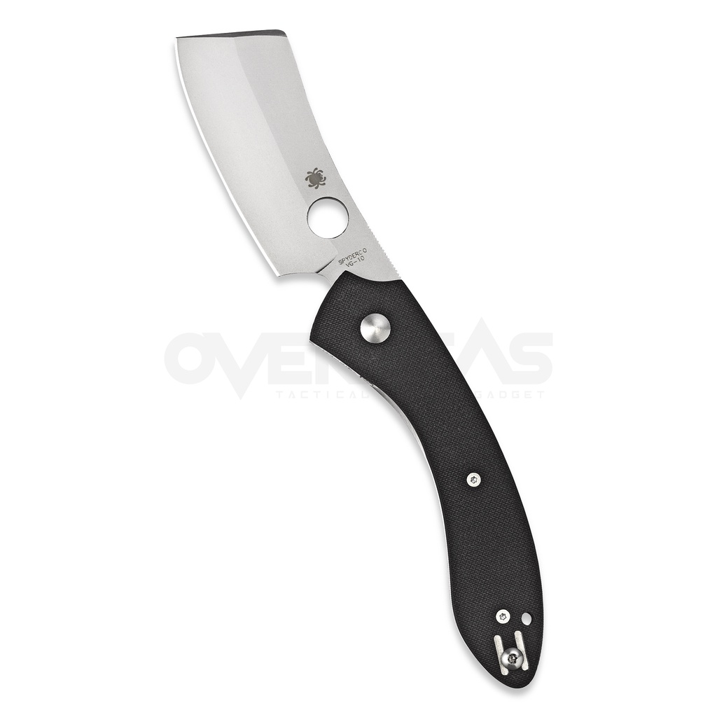 มีดพับ Spyderco Roc Cleaver Liner Lock Knife (VG-10 3.1" Bead Blast),C177GP