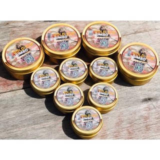 ตลับอลูมิเนียมสีทอง ฝาทอง (หัวตัด) 1*11 Code 4.5 (แพ็คสินค้าอย่างดี)