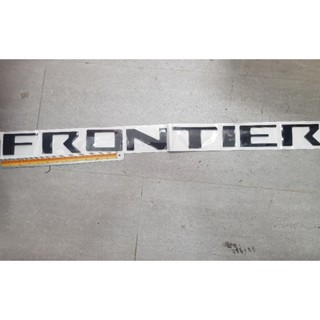 Logo frontier ตัวอักษรแยก ตัวละคร 10cm พลาสติก