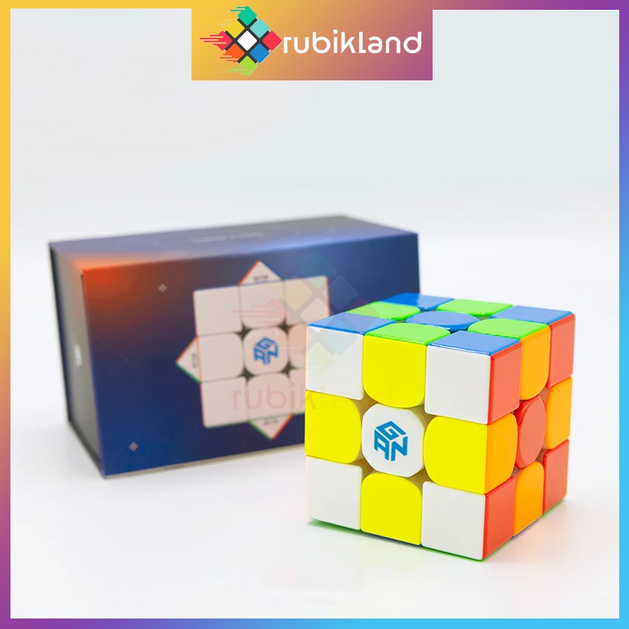 Rubik Gan 13 Maglev UV Gan13 Maglev Frosted Premium Rubiks Cube พร้อมแม่เหล็ก 3 ชั้นปัญญาของเล่น 3x3