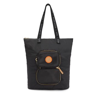 🐵🐵Kipling Casual Tote Double Black BEAMS DESIGNS  พร้อมส่ง