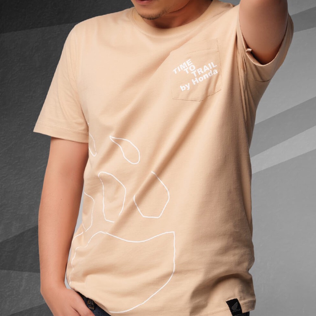 เสื้อยืด Honda  ไซค์ L  แบรนด์ h2c  APSTDTS2102LBG