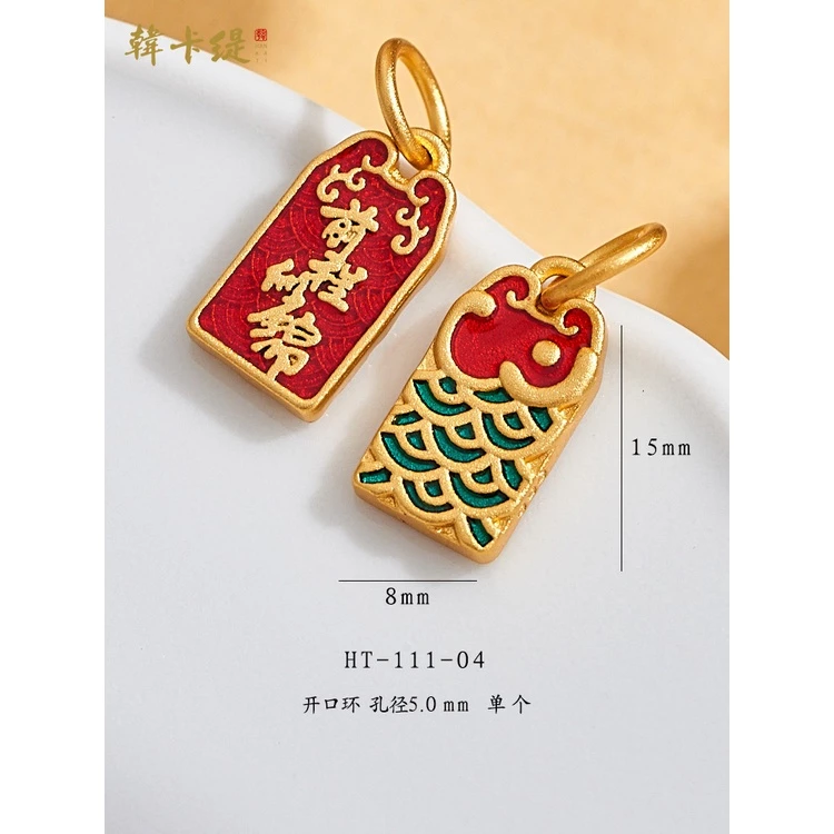 สร้อยข้อมือเชือกถักประดับลูกปัดสไตล์จีนโบราณ thumbnail 4