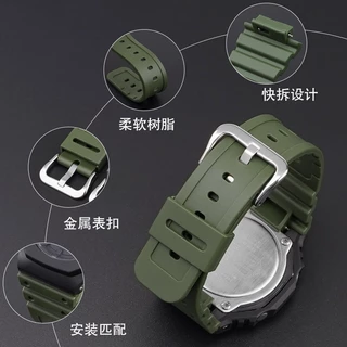 Yifilm สายนาฬิกาข้อมือเรซิ่น แบบเปลี่ยน สําหรับ Casio G-Shock GA-2100 GA-2110 GM-2100 GA2100 GA2110