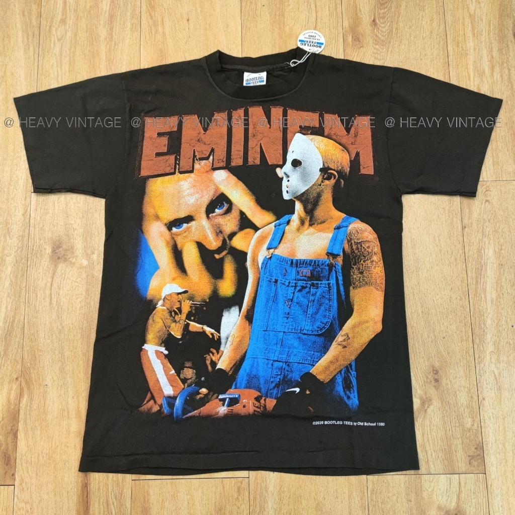 EMINEM I'M BACK BOOTLEG เสื้อวง เสื้อทัวร์ เสื้อฮิปฮอป