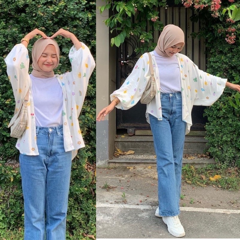 Mnmn - Kiyowo Out Motif // Contemporary Outer // Beach Outer // Cute Outer // Youth Outer