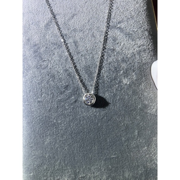 สร้อยคอ Moissanite พรีเมี่ยม 1ct 8H8A