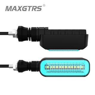 Maxgtrs ไฟเลี้ยว LED M10 กันน้ํา สําหรับรถจักรยานยนต์