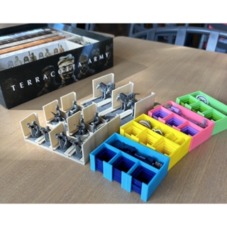[Plastic] Terracotta Army Board Game: Organizer - ชุดกล่องจัดเก็บอุปกรณ์