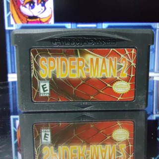 SPIDER MAN 2 [bootleg] ตัวเกมภาษาอังกฤษ [ENG] ตลับก๊อป Game Boy Advance [GBA] ไม่มีประกันเรื่องเซฟ