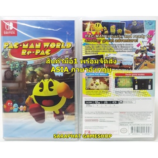 (ใส่โค้ด shopee : 10DDXSEPW3 ลด 10%) NSW PAC-MAN WORLD Re-PAC ปก ASIA ภาษาอังกฤษ