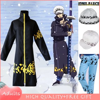 ชุดคอสเพลย์ ONE PIECE Trafalgar Law สไตล์ญี่ปุ่น เหมาะกับปาร์ตี้ฮาโลวีน สําหรับผู้ชาย