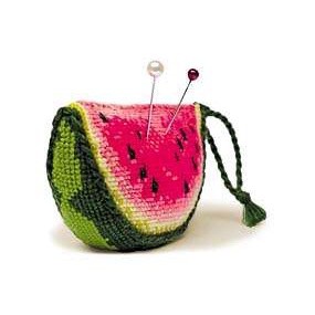 Rio-866 Watermelon Pincushion ชุดปักครอสติชลิขสิทธิ์แท้ ครอสติชไม่พิมพ์ลาย แบรนด์ Riolis