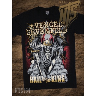 NTS 164 A7X Avenged ROCK เสื้อยืด เสื้อวง เสื้อดำ สกรีนลายอย่างดี ผ้าหนานุ่ม ไม่หดไม่ย้วย NTS T SHIRT S M L XL XXL