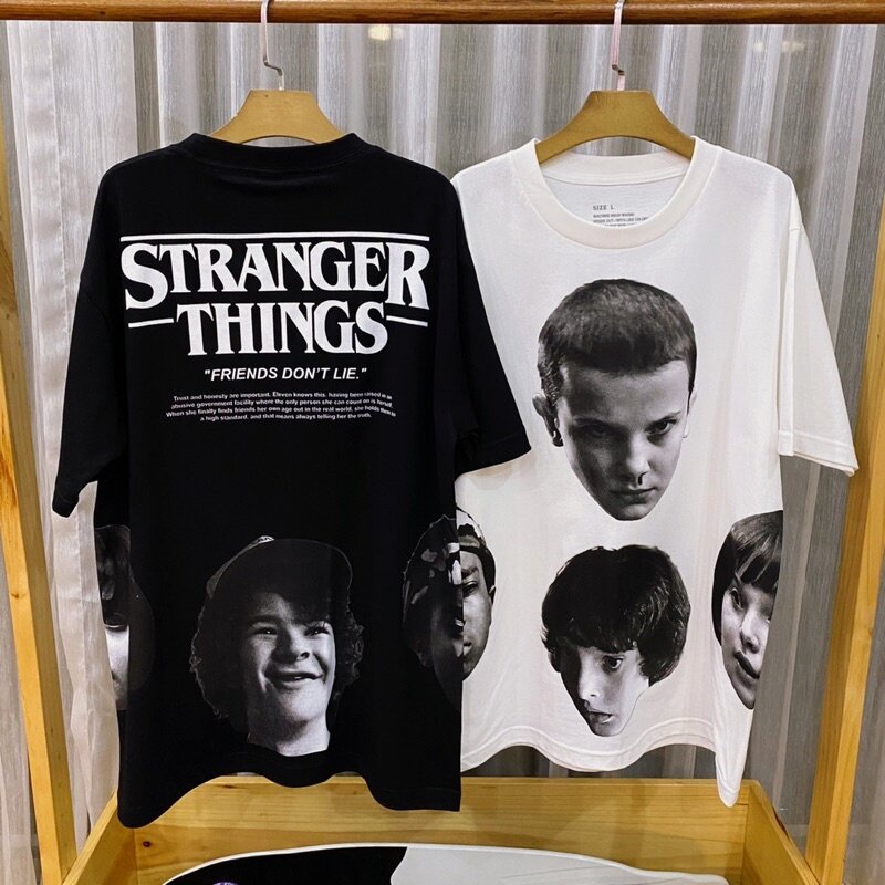 YM T-shirt เสื้อยืดแขนสั้น Stranger Things