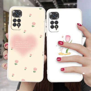 เคสป้องกันโทรศัพท์มือถือซิลิโคนยาง แบบนิ่ม สีขาว สําหรับ Xiaomi Mi 10T 11T pro 11lite 6X A2 Redmi 9 9C 9A 9T 10 10C 10A 8A 6A Note 7 8 9 10 9s 11 11s 8pro 9pro 10pro 11pro POCO F1 F3