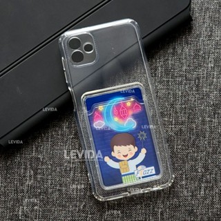 เคสใส พร้อมช่องใส่บัตร สําหรับ Samsung A04 2022 Samsung A04