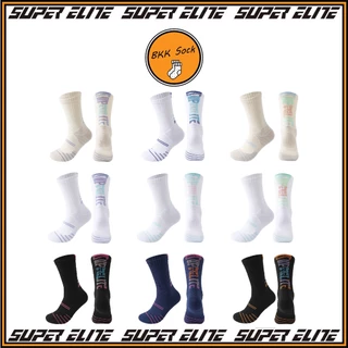 ถุงเท้า Super Elite Pastel สีโทนพาสเทล มี9สี | P