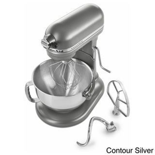 เครื่องผสมอาหาร kitchenAid Heavy duty stand Mixer GREYสีเทาเงา 220V