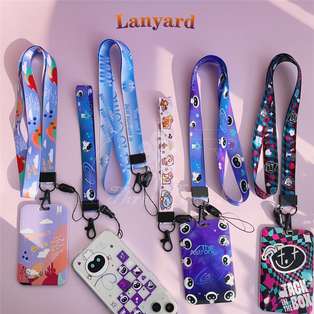 สายคล้องคอ เชือกเส้นเล็ก พอร์ต USB แบบพกพา ลายนักบินอวกาศ KPOP BTS PTD JIN The Astronaut JHOPE Yet t