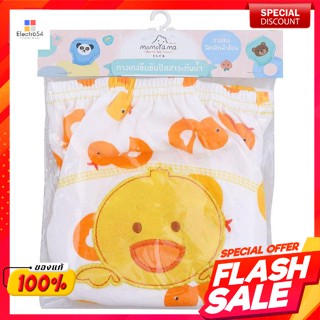 กางเกงผ้าอ้อม ผ้านิ่ม กันน้ำ ซักได้ แบบเทป พร้อมแผ่นซับDiaper pants, soft, waterproof, washable, tape type with lining