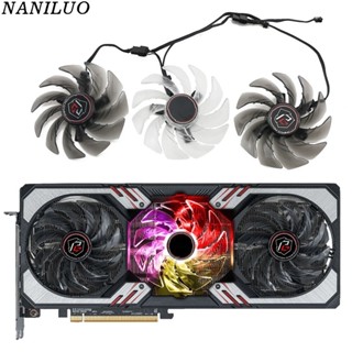 85MM FDC10H12S9-C RX6700XT 6750XT Graphics Card Cooling Fan for ASRock Radeon RX 6600 6650 6750 6700 XT Phantom Gaming D