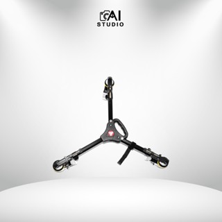 Kingjoy VX-600 Track Wheel Car Video Slider Tripod Dolly ขาตั้งกล้องแบบพับเก็บได้ 3 ล้อ ขาตั้งเคลื่อนที่