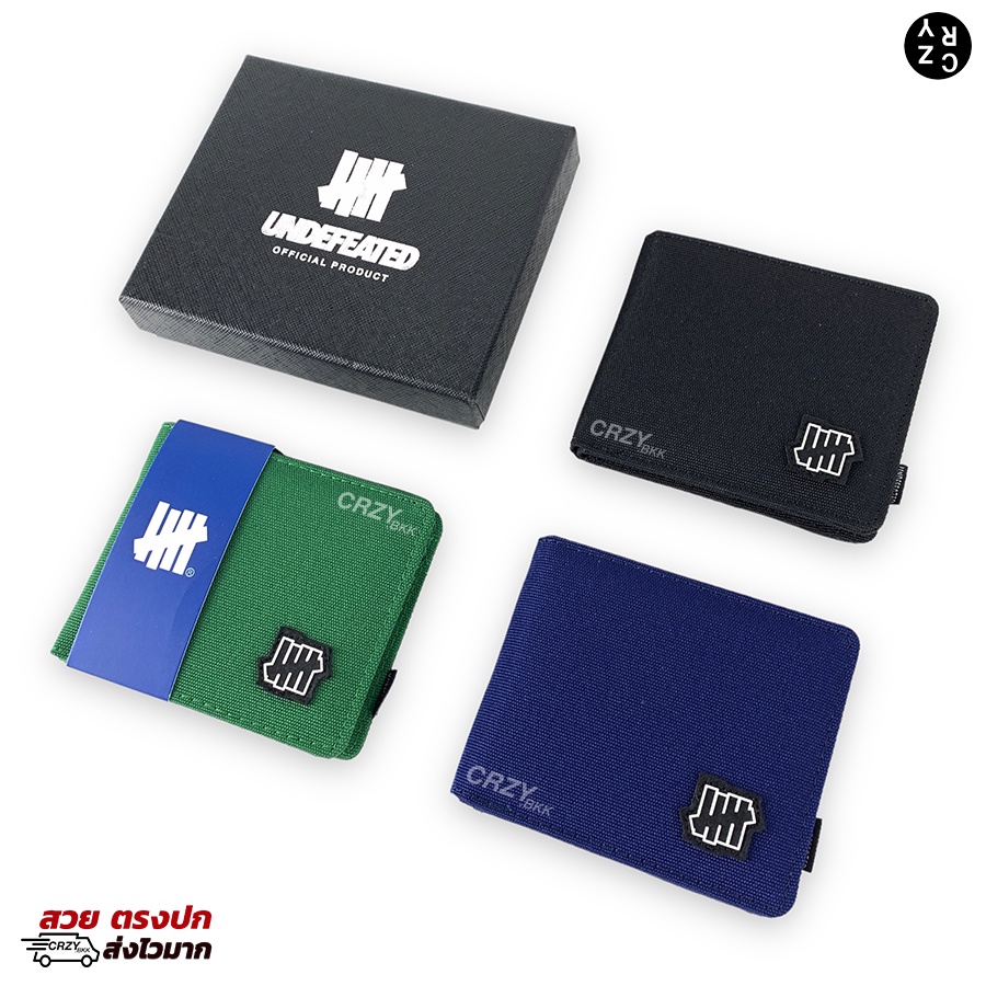 CRZY.BKK • A230 กระเป๋าสตางค์ UDF (กล่อง+การ์ดครบเซ็ท) ใส่บัตรได้ 6 ใบ จุกๆ (มี 3 สี)