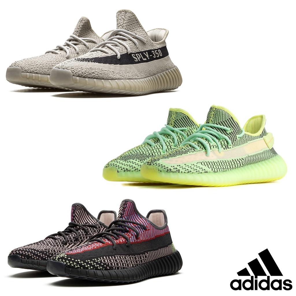 Adidas Collection อาดิดาส รองเท้าผ้าใบ รองเท้าแฟชั่น M Yeezy Boost 350 V2 FW5190 / FW5191 / HP7870 (