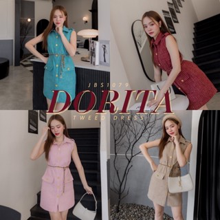 #JBS1079 Dorita Tweed Dress*