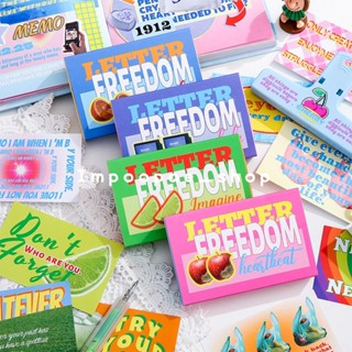 🍊พรีออเดอร์🍊🍎 Letter To Freedom สติ๊กเกอร์กล่องลายน่ารักตะปุ๊กตะปิ๊ก